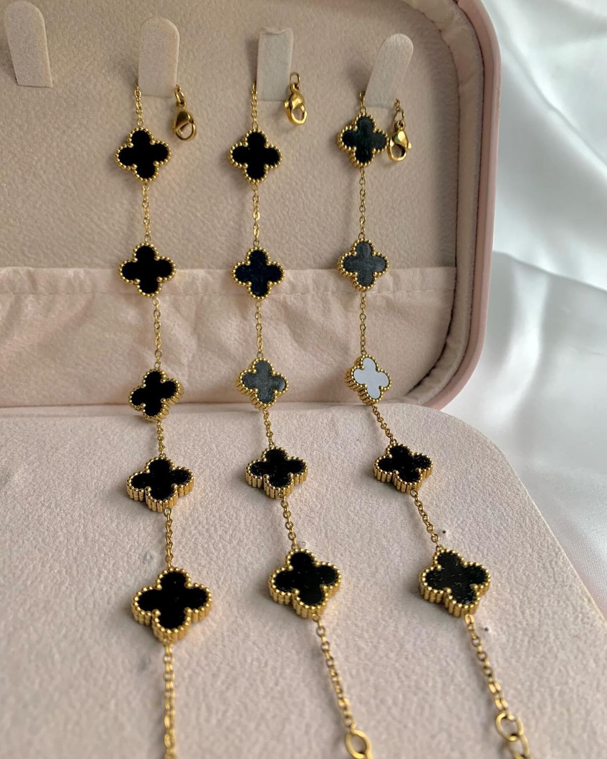 Stainless Steel - Clover Bracelets